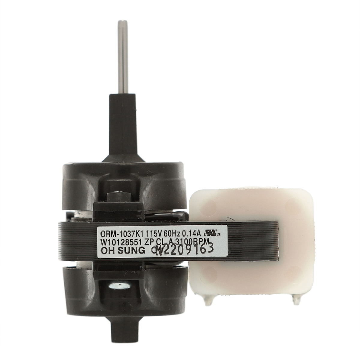 W11024089 - Genuine OEM Whirlpool Refrigerator Evaporator Fan Motor
